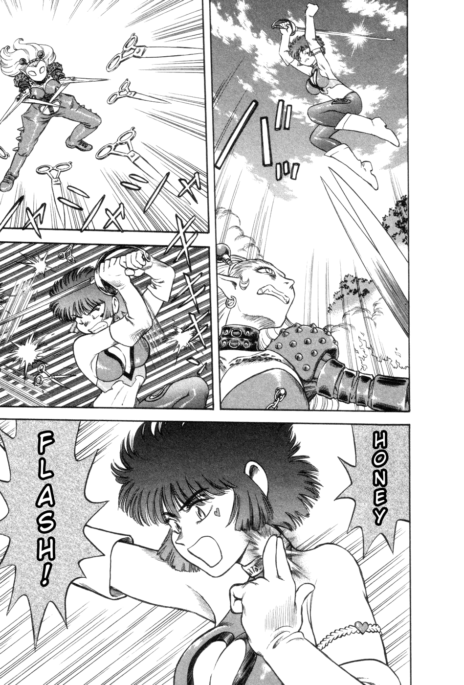 Cutie Honey a Go Go! Chapter 4.2 page 14 - Chapter 4 v2 : Scissors Panther