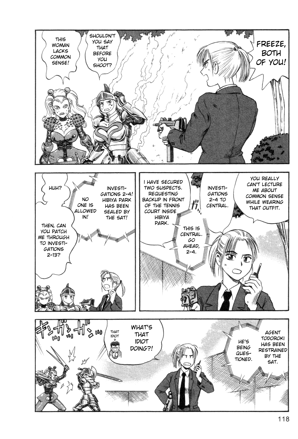 Cutie Honey a Go Go! Chapter 4.2 page 19 - Chapter 4 v2 : Scissors Panther