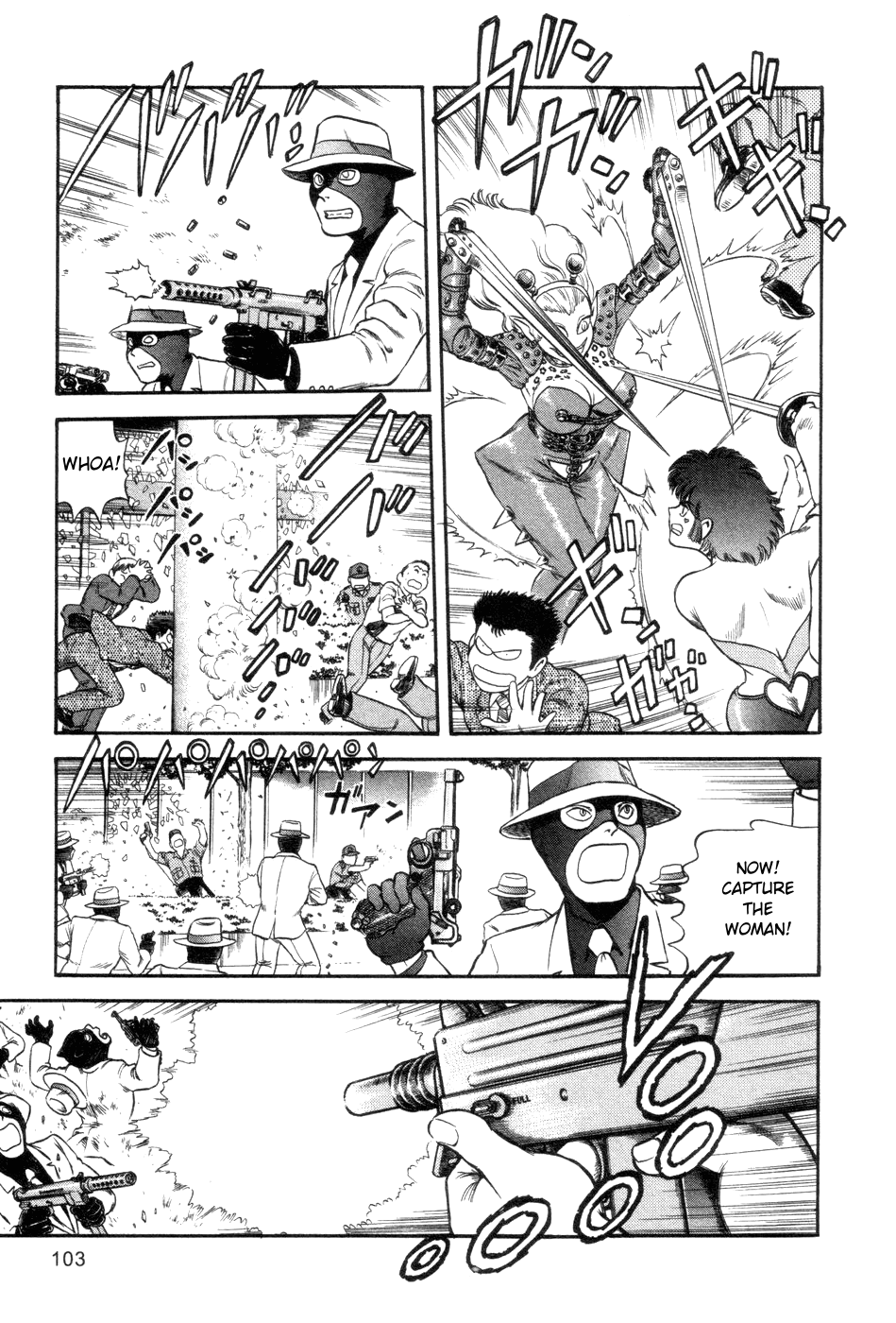 Cutie Honey a Go Go! Chapter 4.2 page 4 - Chapter 4 v2 : Scissors Panther