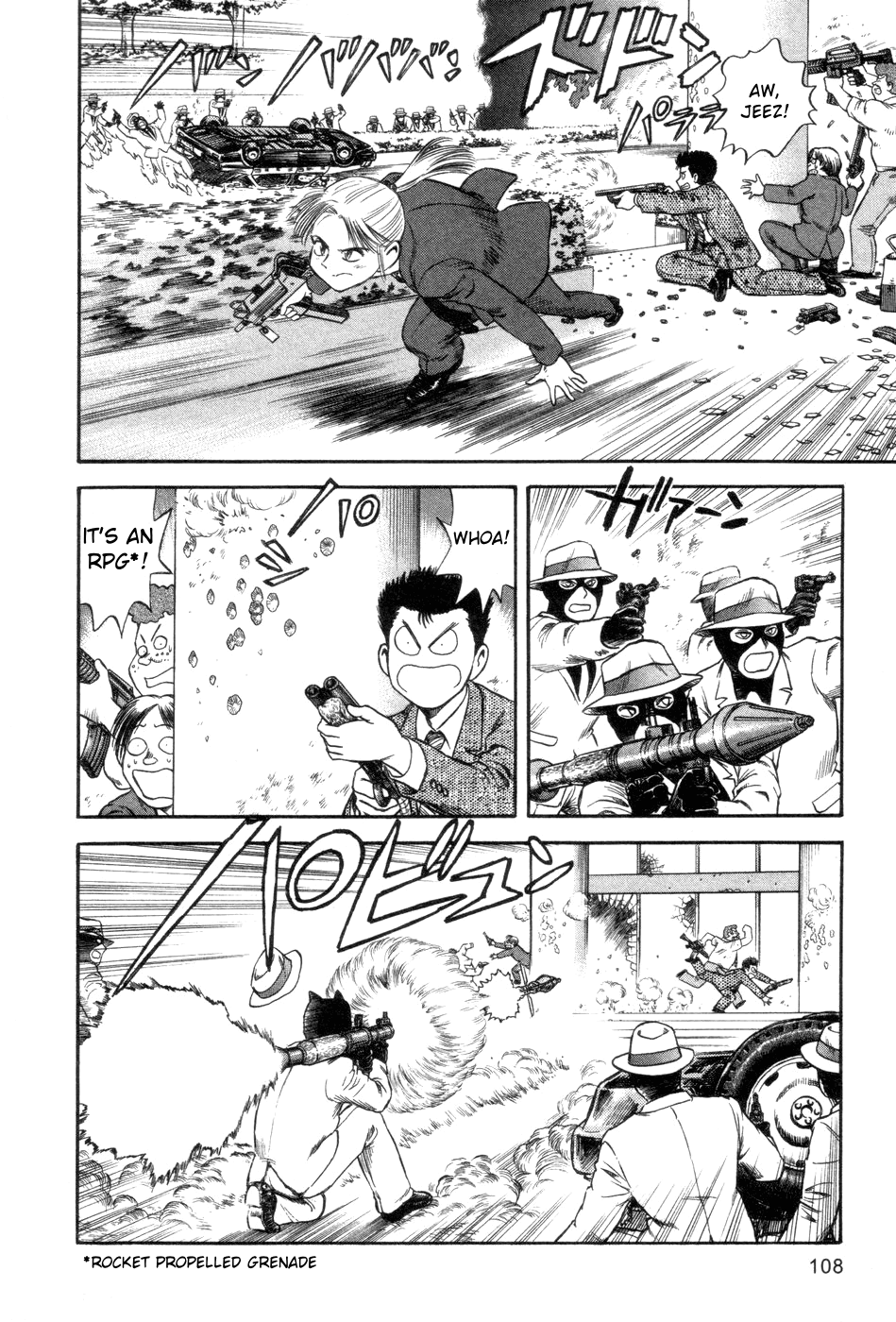 Cutie Honey a Go Go! Chapter 4.2 page 9 - Chapter 4 v2 : Scissors Panther