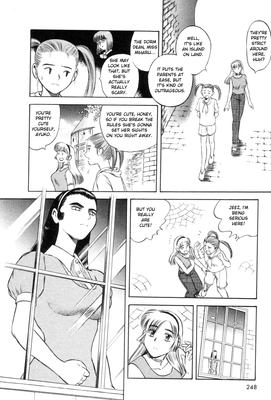 Cutie Honey a Go Go! Chapter 7.2 page 9 - Chapter 7 v2 : Saint Chapel Academy