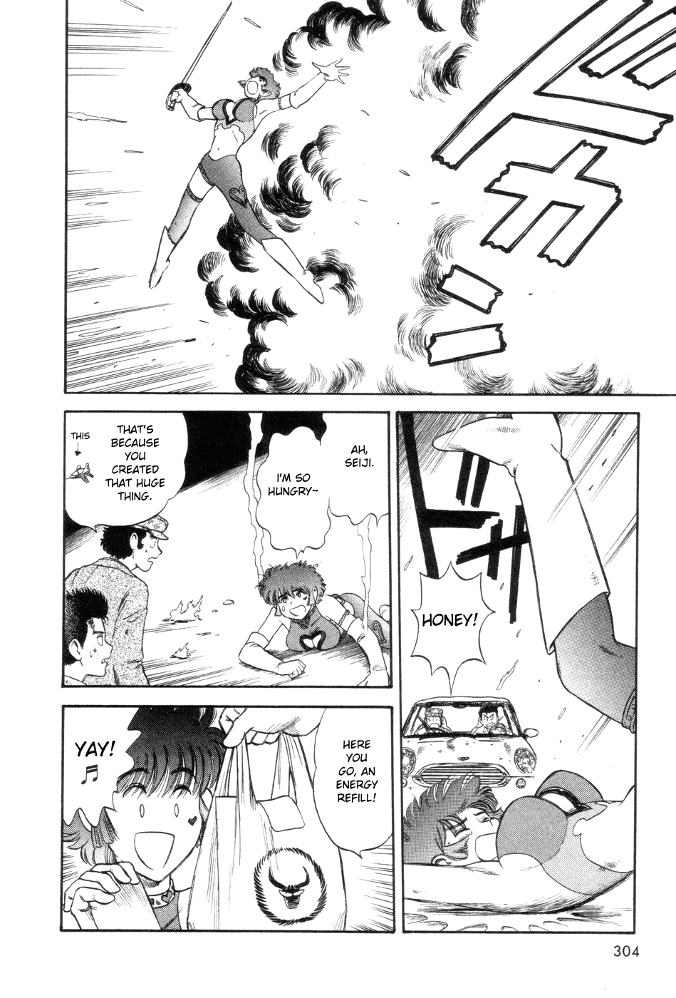 Cutie Honey a Go Go! Chapter 8.2 page 29 - Chapter 8 v2 : Seiji Hayami
