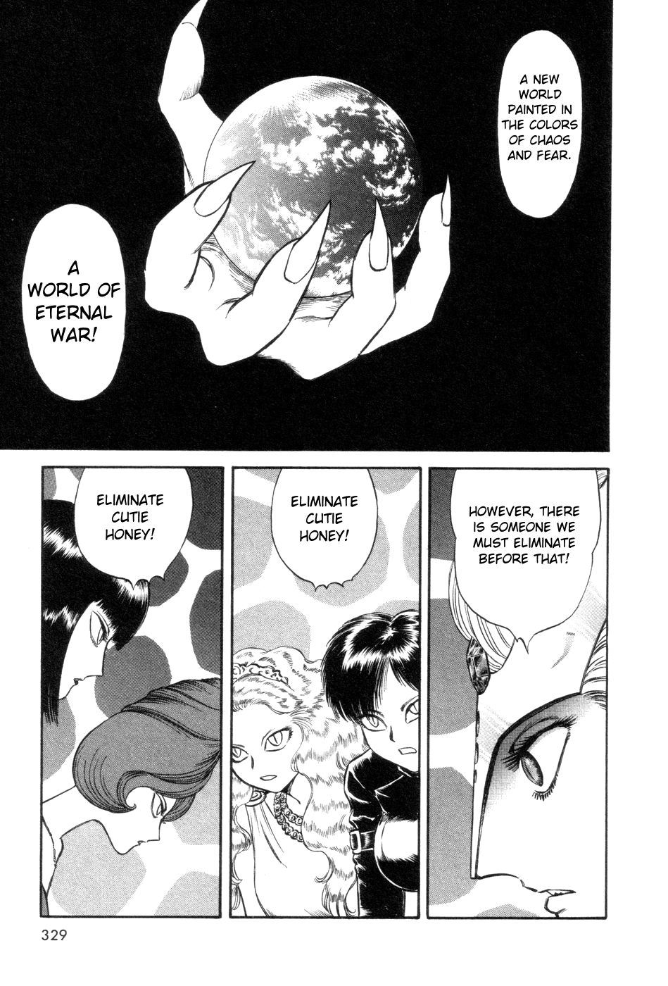 Cutie Honey a Go Go! Chapter 9.2 page 18 - Chapter 9 v2 : The Big Four