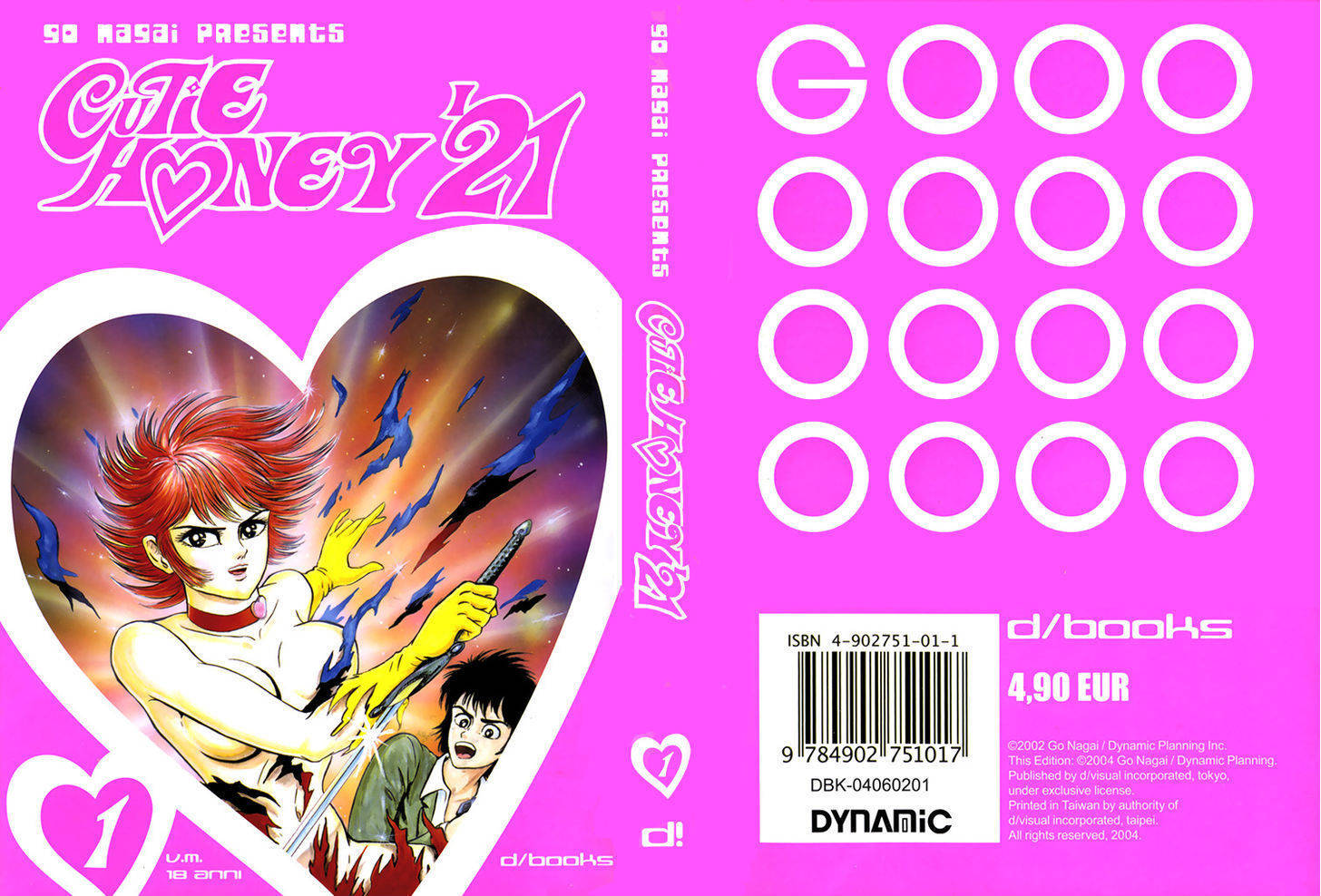 Cutie Honey: Tennyo Densetsu Chapter 1 page 1 - Chapter 1: An Angel Descends from Heaven