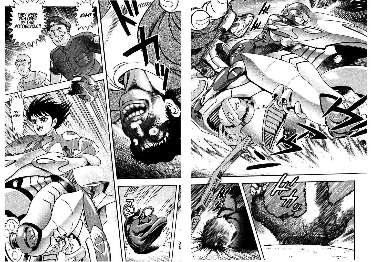 Cutie Honey: Tennyo Densetsu Chapter 1 page 10 - Chapter 1: An Angel Descends from Heaven