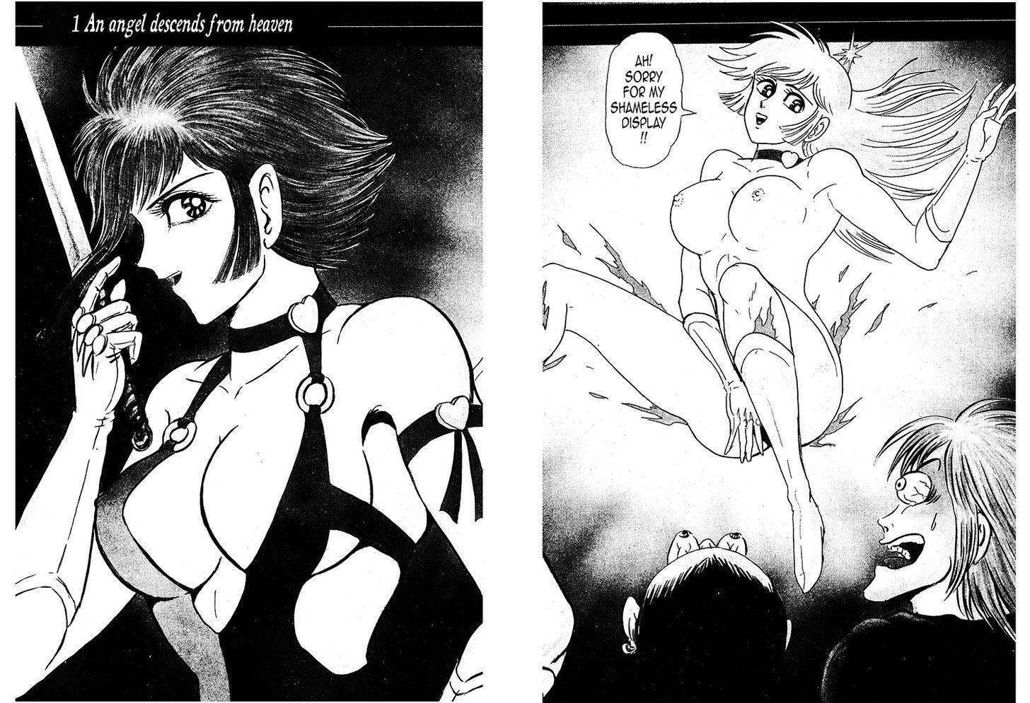 Cutie Honey: Tennyo Densetsu Chapter 1 page 5 - Chapter 1: An Angel Descends from Heaven