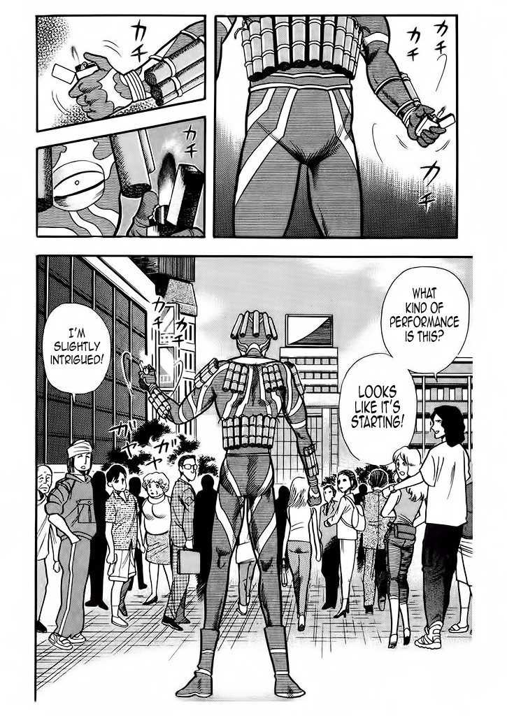 Cutie Honey: Tennyo Densetsu Chapter 2 page 21 - Chapter 2: Bombers and Heroines in Tights