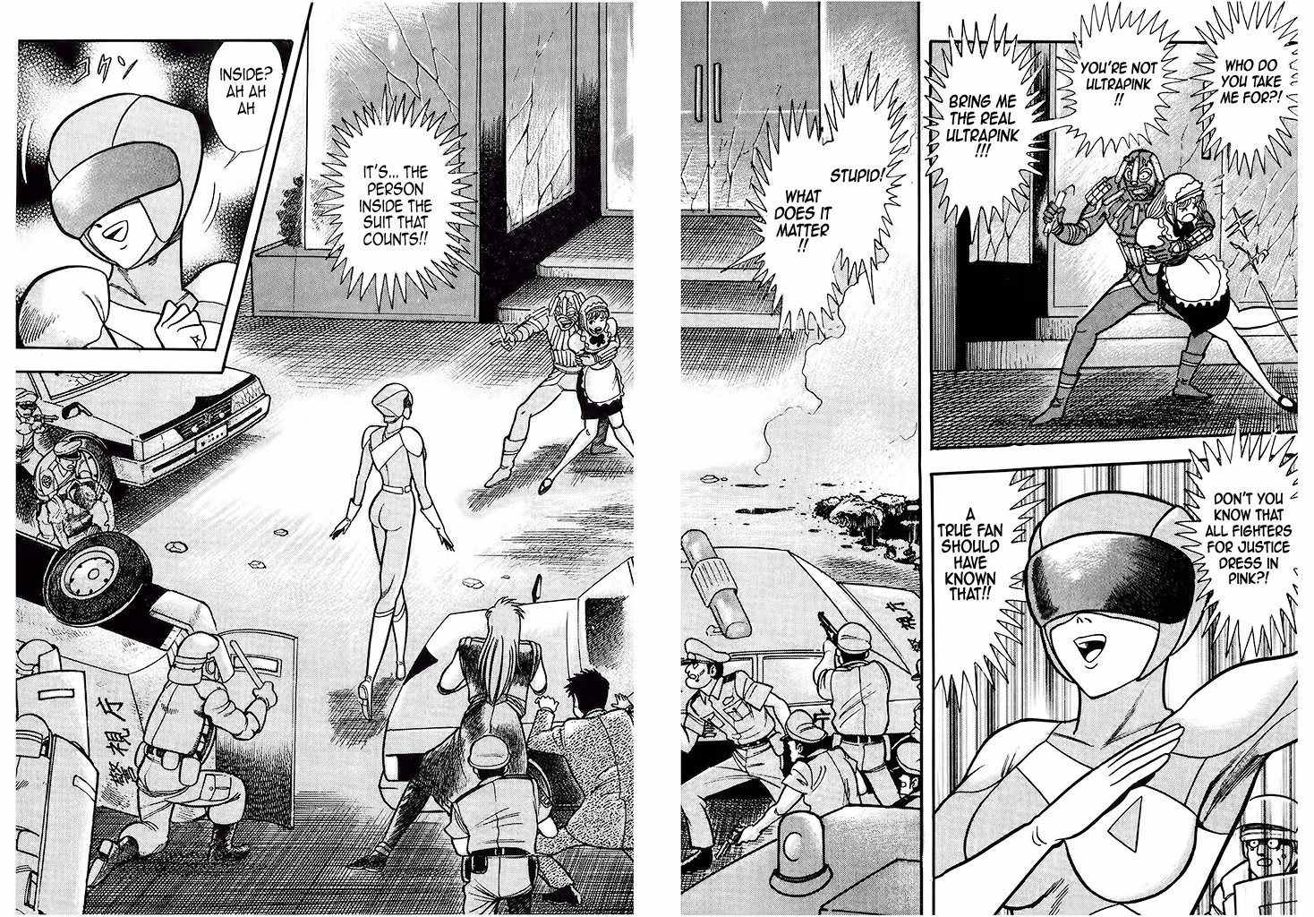Cutie Honey: Tennyo Densetsu Chapter 2 page 39 - Chapter 2: Bombers and Heroines in Tights