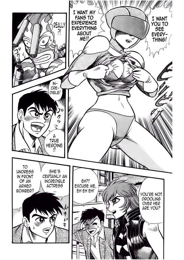 Cutie Honey: Tennyo Densetsu Chapter 2 page 42 - Chapter 2: Bombers and Heroines in Tights