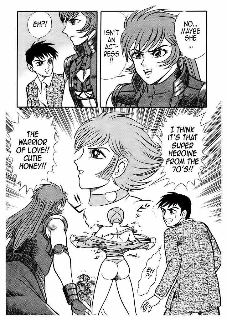Cutie Honey: Tennyo Densetsu Chapter 2 page 43 - Chapter 2: Bombers and Heroines in Tights