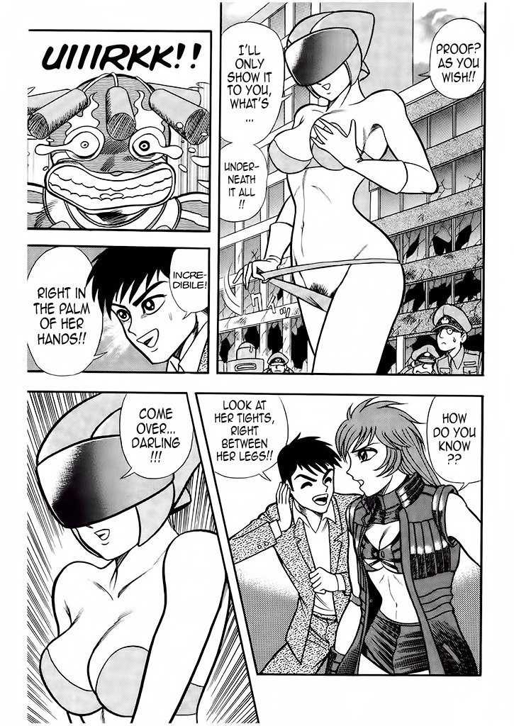Cutie Honey: Tennyo Densetsu Chapter 2 page 45 - Chapter 2: Bombers and Heroines in Tights