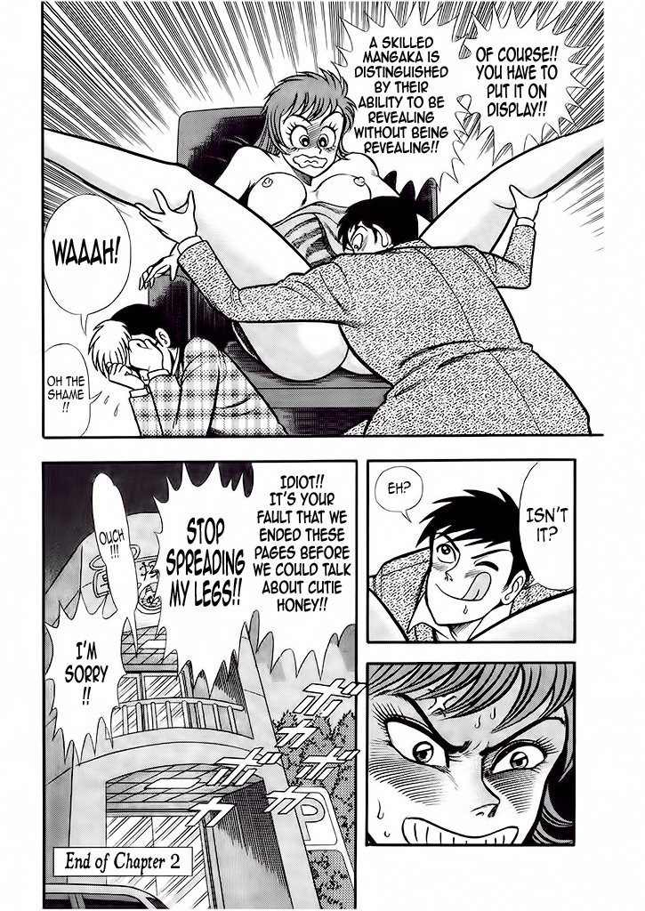Cutie Honey: Tennyo Densetsu Chapter 2 page 56 - Chapter 2: Bombers and Heroines in Tights