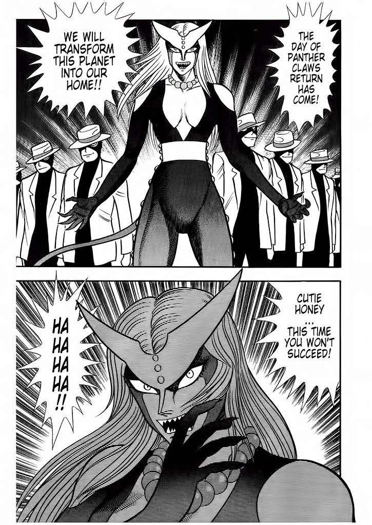 Cutie Honey: Tennyo Densetsu Chapter 3 page 10 - Chapter 3: Sister Jill - The Awakening of Darkness