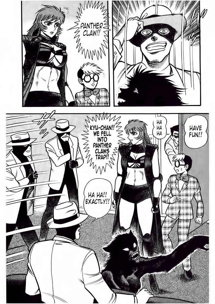 Cutie Honey: Tennyo Densetsu Chapter 3 page 36 - Chapter 3: Sister Jill - The Awakening of Darkness