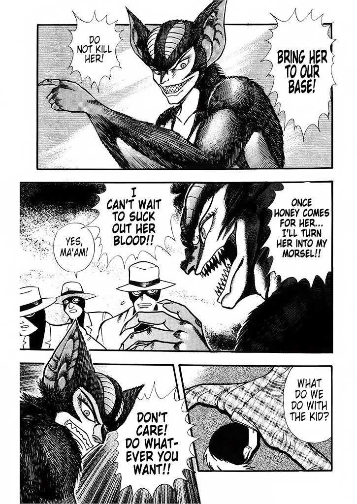 Cutie Honey: Tennyo Densetsu Chapter 3 page 42 - Chapter 3: Sister Jill - The Awakening of Darkness