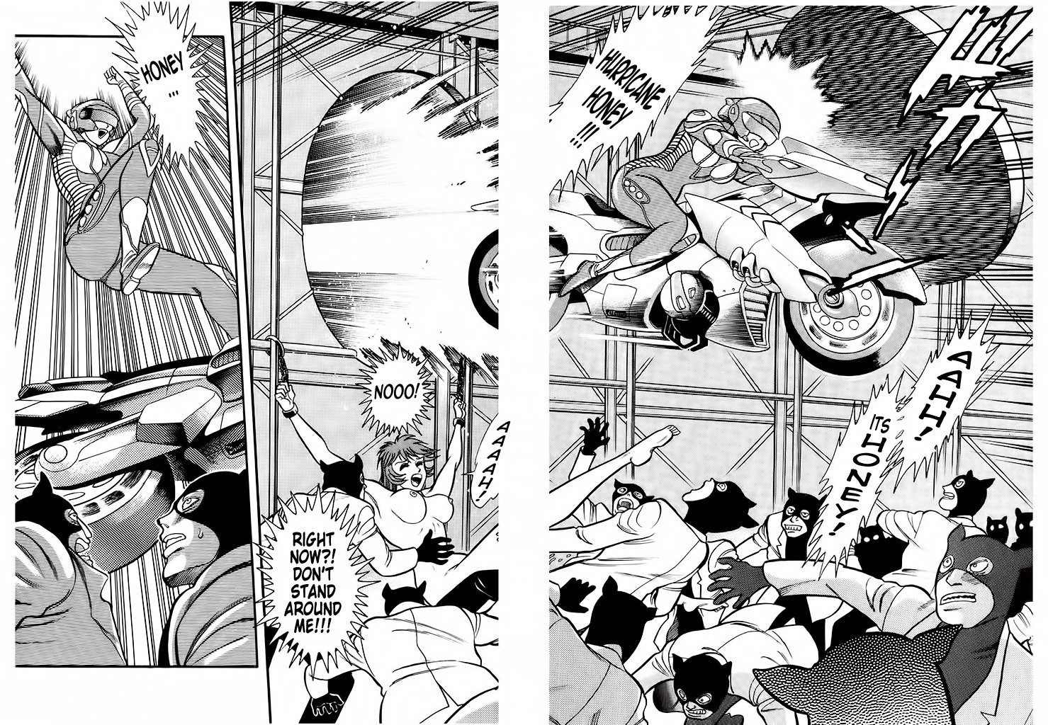 Cutie Honey: Tennyo Densetsu Chapter 3 page 53 - Chapter 3: Sister Jill - The Awakening of Darkness