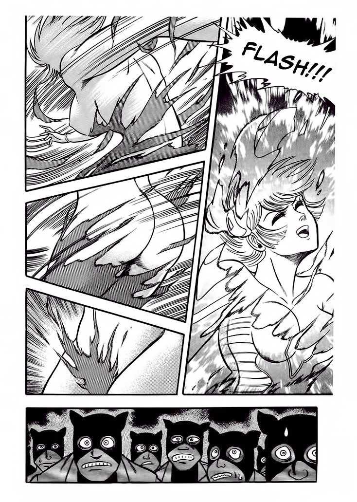 Cutie Honey: Tennyo Densetsu Chapter 3 page 54 - Chapter 3: Sister Jill - The Awakening of Darkness