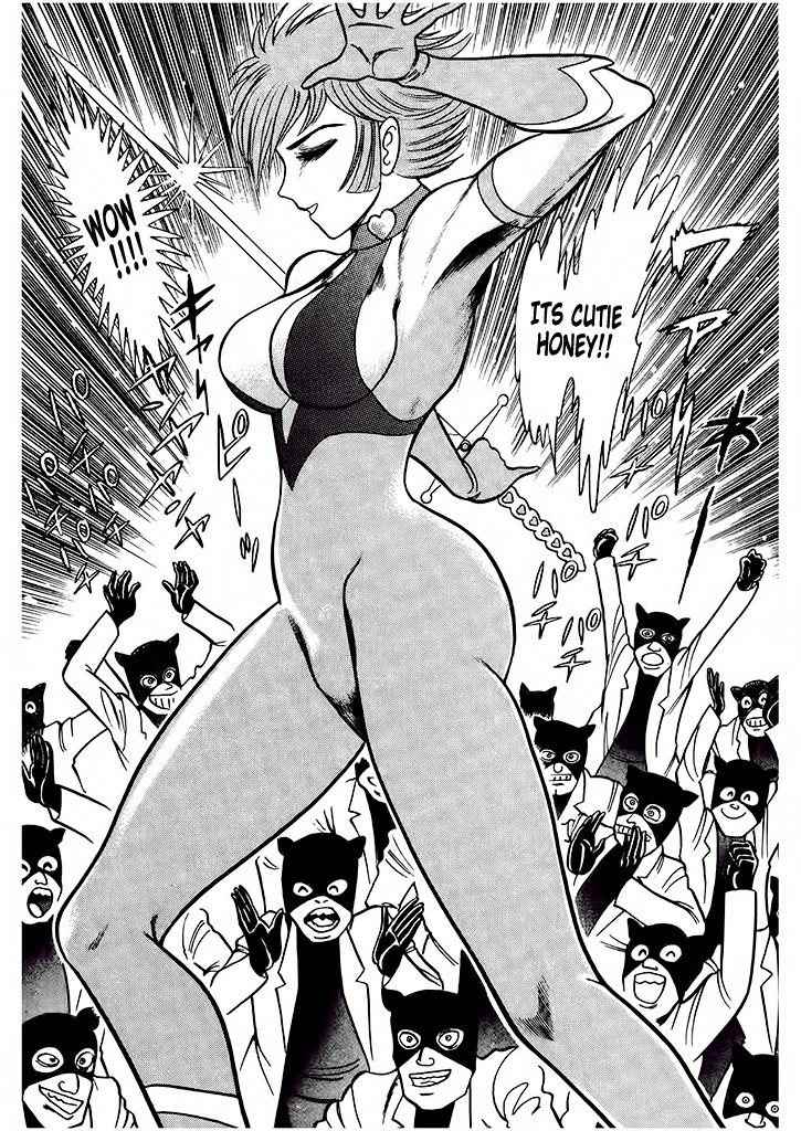 Cutie Honey: Tennyo Densetsu Chapter 3 page 55 - Chapter 3: Sister Jill - The Awakening of Darkness