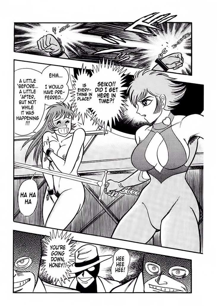 Cutie Honey: Tennyo Densetsu Chapter 3 page 56 - Chapter 3: Sister Jill - The Awakening of Darkness