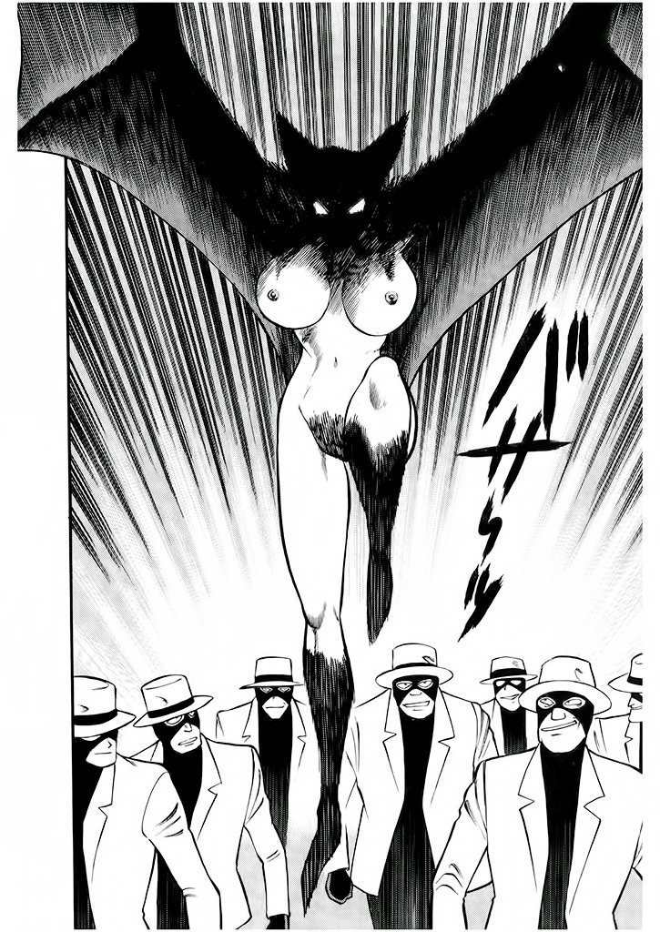 Cutie Honey: Tennyo Densetsu Chapter 3 page 58 - Chapter 3: Sister Jill - The Awakening of Darkness
