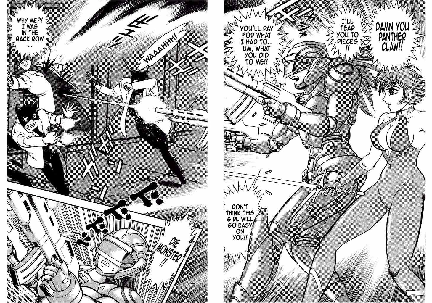 Cutie Honey: Tennyo Densetsu Chapter 3 page 62 - Chapter 3: Sister Jill - The Awakening of Darkness