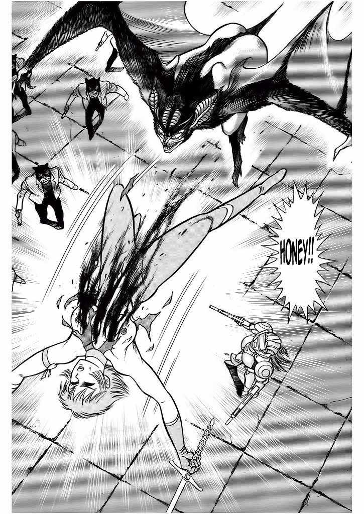 Cutie Honey: Tennyo Densetsu Chapter 3 page 66 - Chapter 3: Sister Jill - The Awakening of Darkness