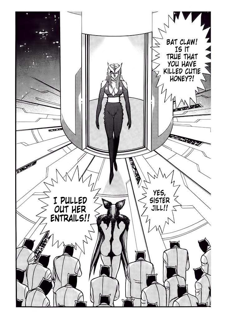 Cutie Honey: Tennyo Densetsu Chapter 3 page 71 - Chapter 3: Sister Jill - The Awakening of Darkness