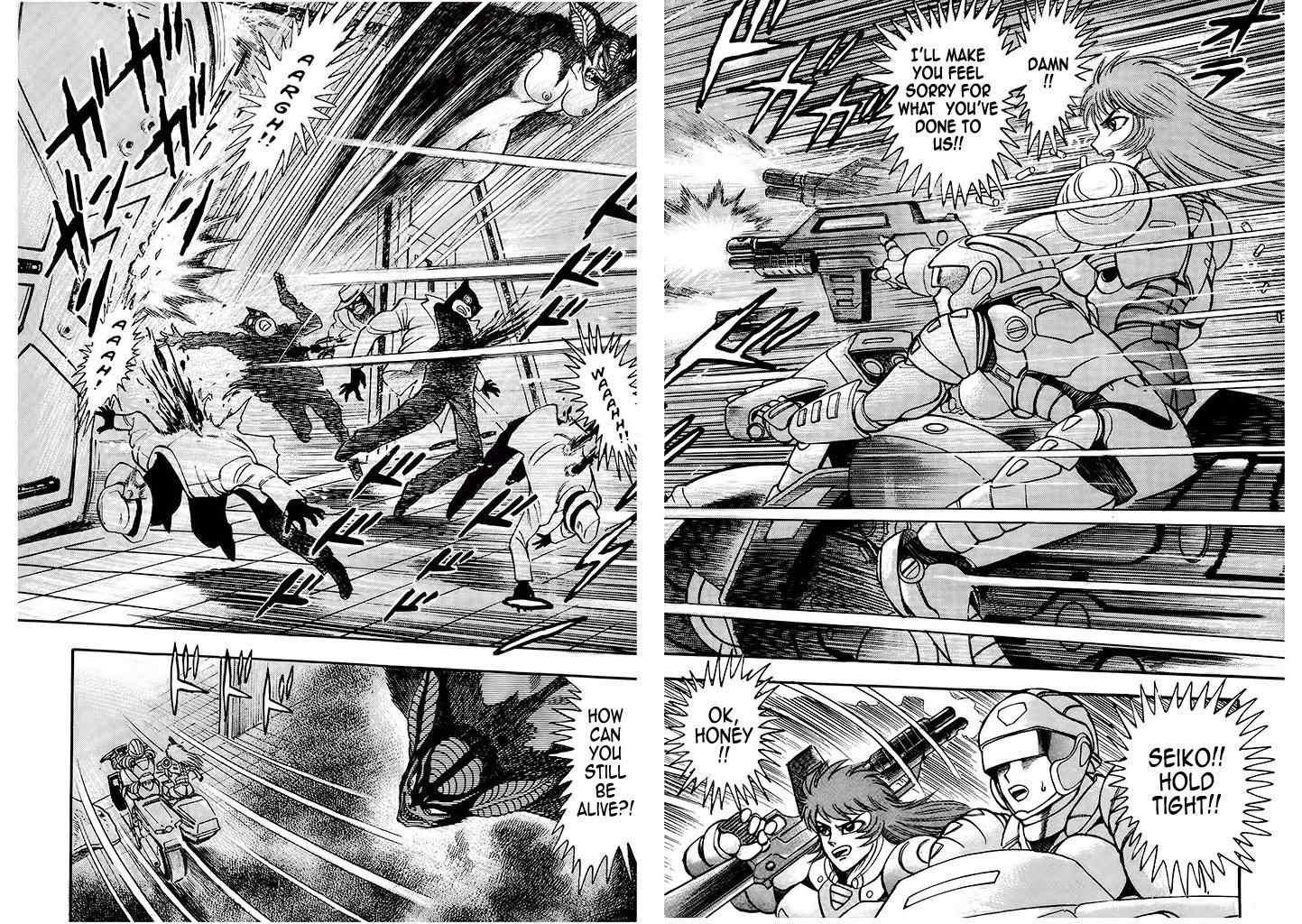 Cutie Honey: Tennyo Densetsu Chapter 3 page 81 - Chapter 3: Sister Jill - The Awakening of Darkness