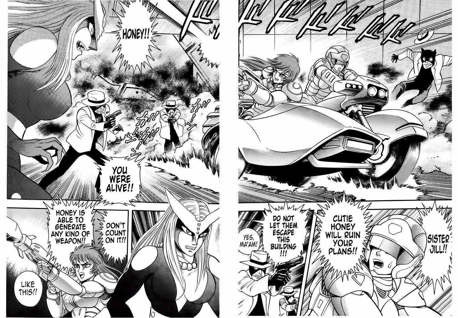 Cutie Honey: Tennyo Densetsu Chapter 3 page 82 - Chapter 3: Sister Jill - The Awakening of Darkness