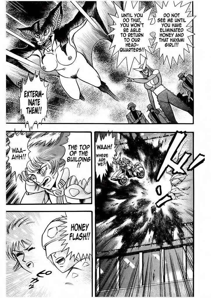 Cutie Honey: Tennyo Densetsu Chapter 3 page 84 - Chapter 3: Sister Jill - The Awakening of Darkness