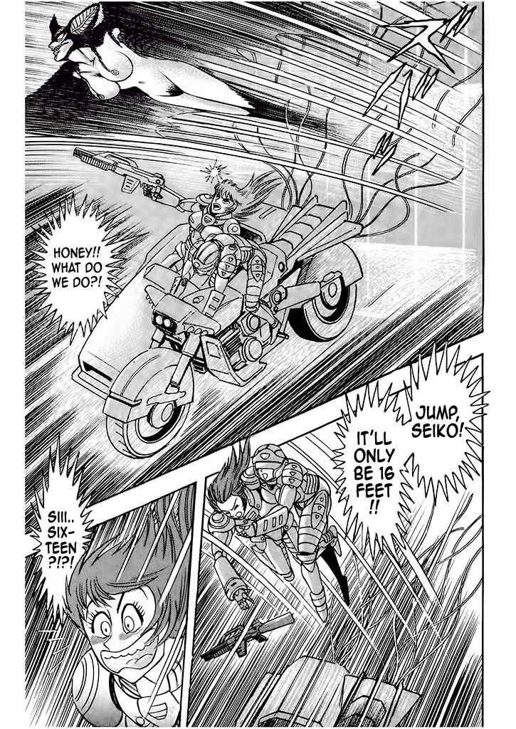 Cutie Honey: Tennyo Densetsu Chapter 3 page 86 - Chapter 3: Sister Jill - The Awakening of Darkness