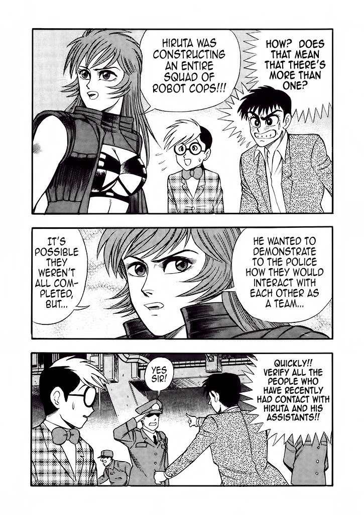 Cutie Honey: Tennyo Densetsu Chapter 4 page 18 - Chapter 4: The Bank Robbers with the Steel Bodies