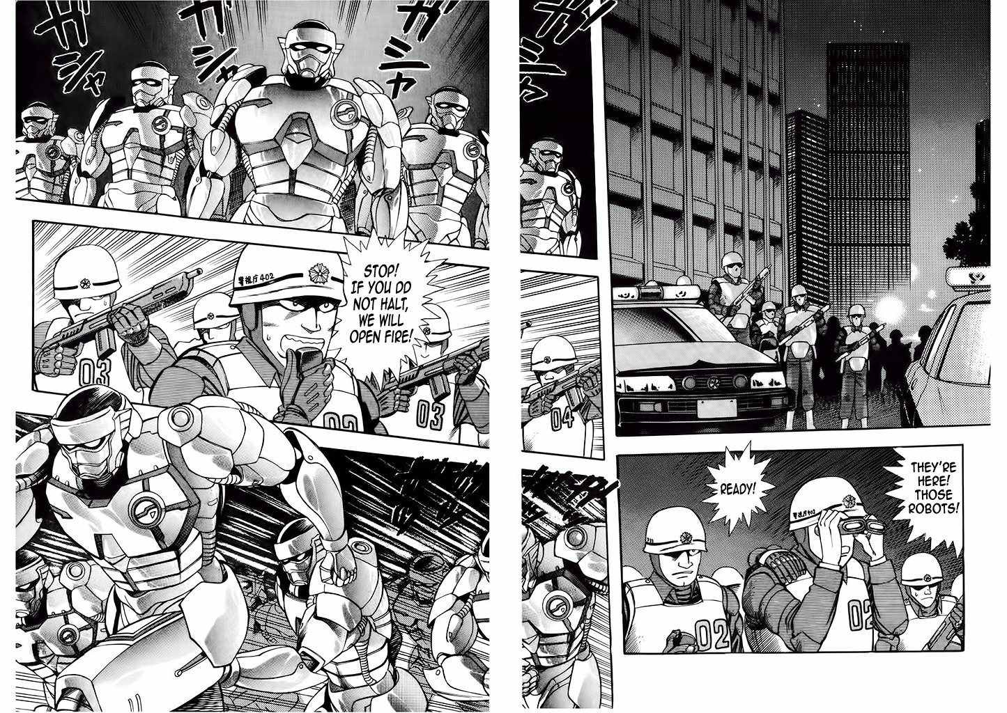 Cutie Honey: Tennyo Densetsu Chapter 4 page 21 - Chapter 4: The Bank Robbers with the Steel Bodies
