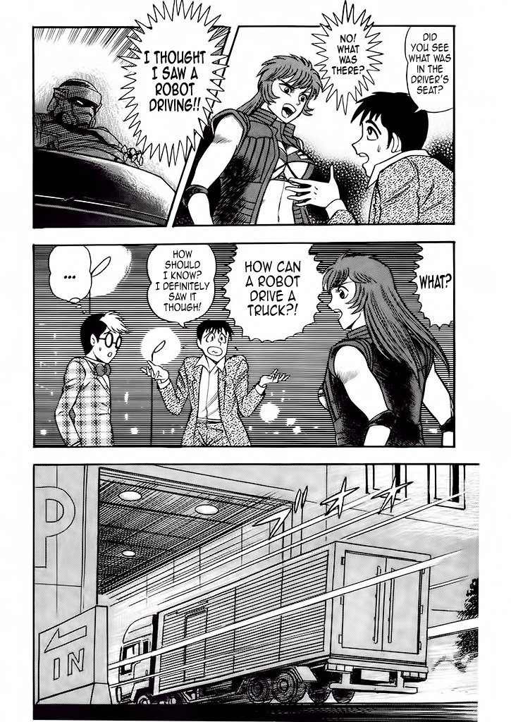 Cutie Honey: Tennyo Densetsu Chapter 4 page 30 - Chapter 4: The Bank Robbers with the Steel Bodies