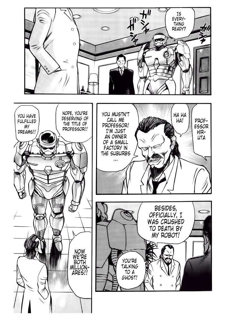 Cutie Honey: Tennyo Densetsu Chapter 4 page 39 - Chapter 4: The Bank Robbers with the Steel Bodies