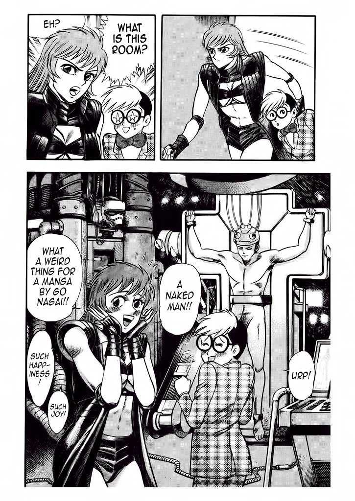 Cutie Honey: Tennyo Densetsu Chapter 4 page 40 - Chapter 4: The Bank Robbers with the Steel Bodies