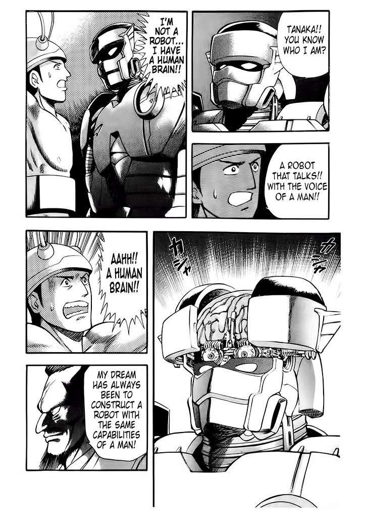 Cutie Honey: Tennyo Densetsu Chapter 4 page 46 - Chapter 4: The Bank Robbers with the Steel Bodies