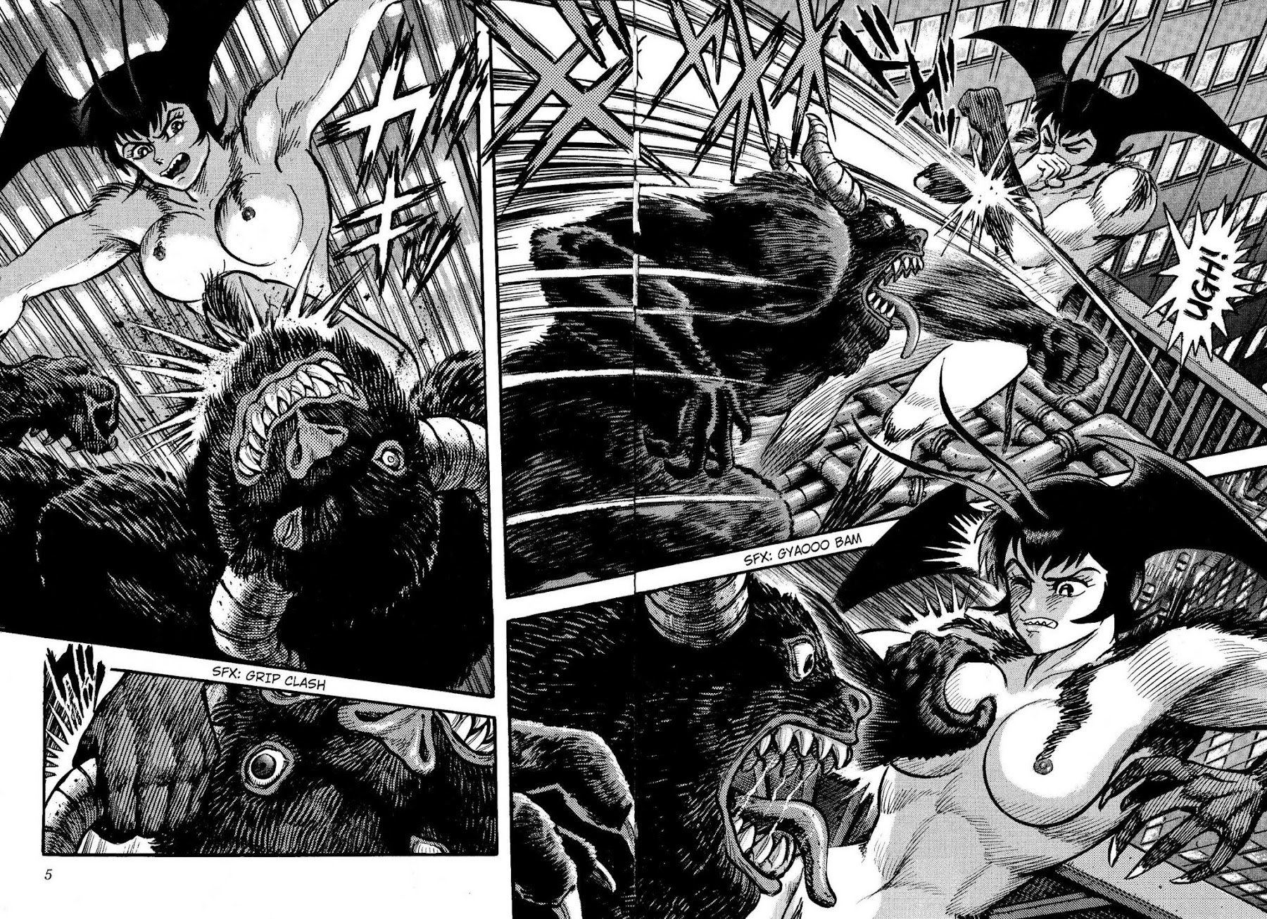 Cutie Honey vs. Devilman Lady Chapter 1 page 9 - Chapter 1