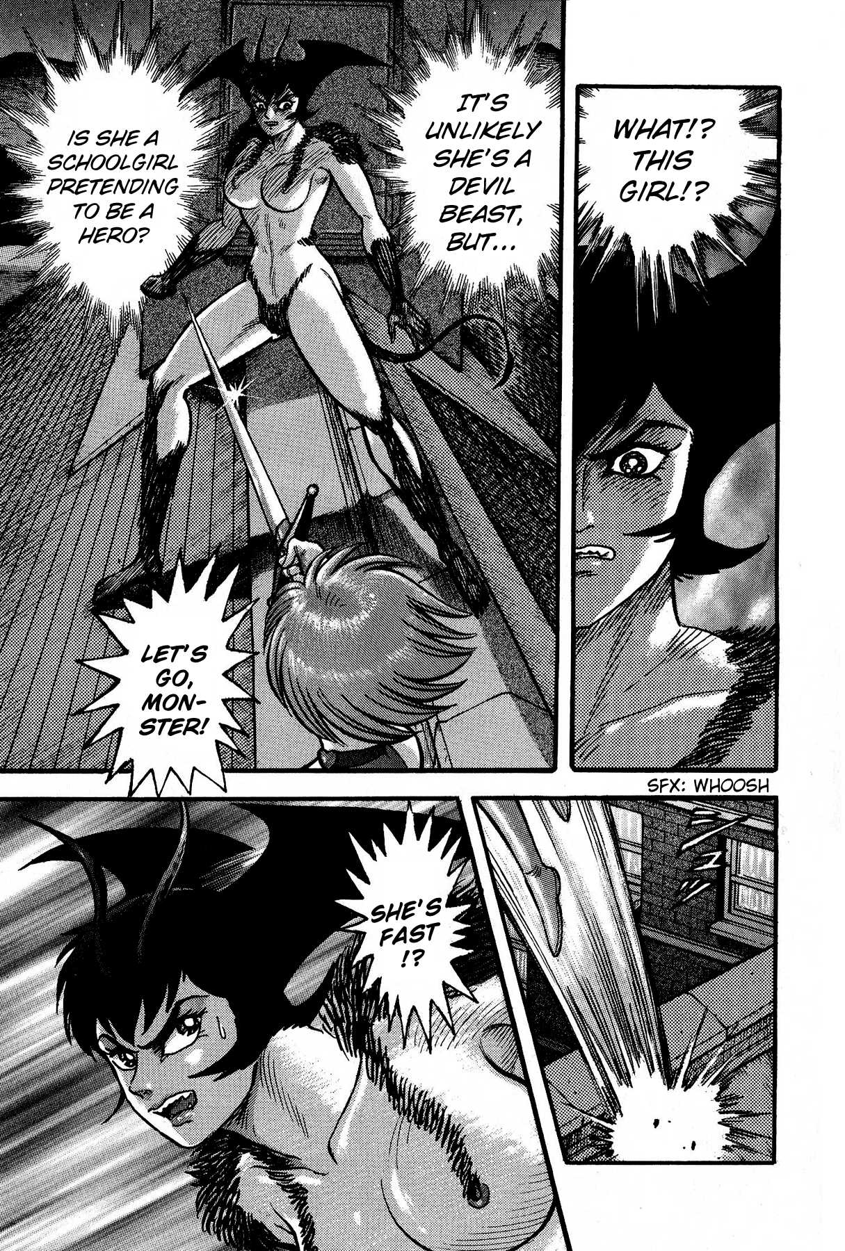 Cutie Honey vs. Devilman Lady Chapter 2 page 9 - Chapter 2