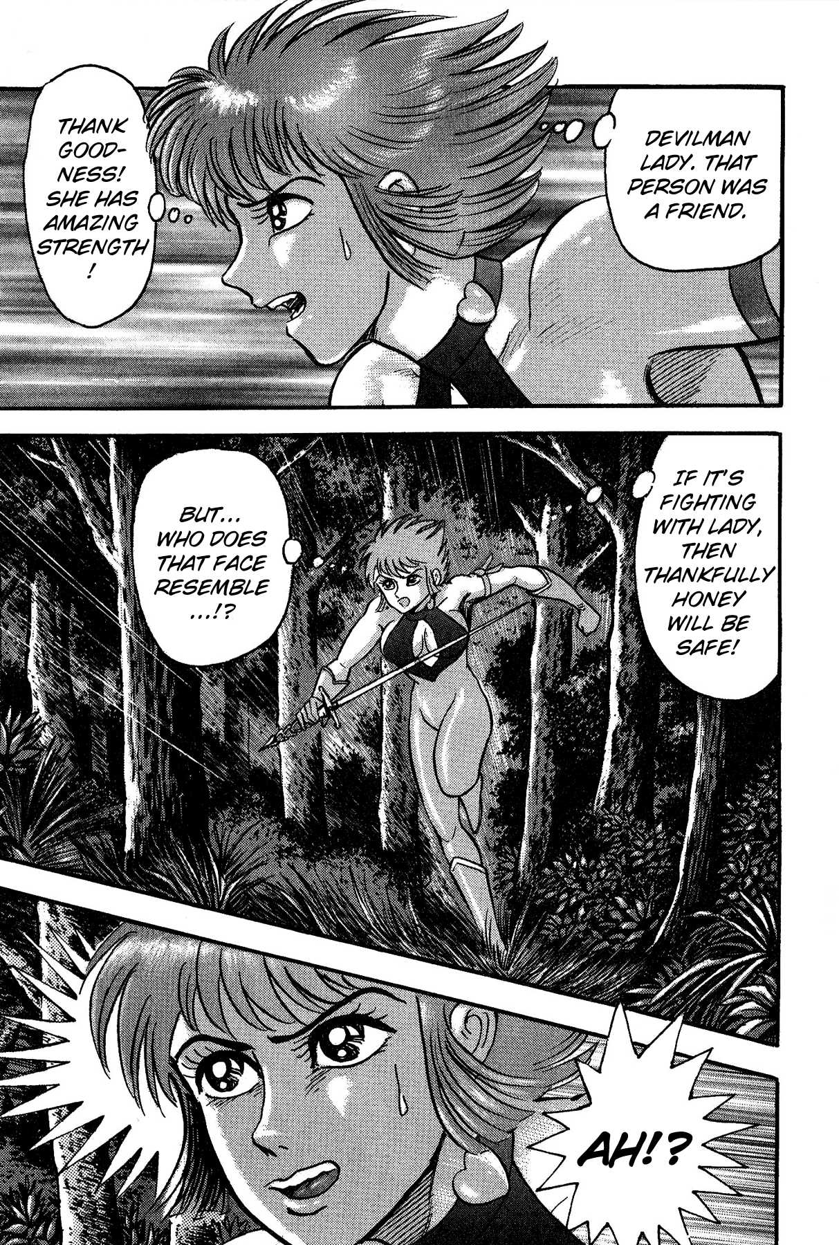 Cutie Honey vs. Devilman Lady Chapter 4 page 35 - Chapter 4