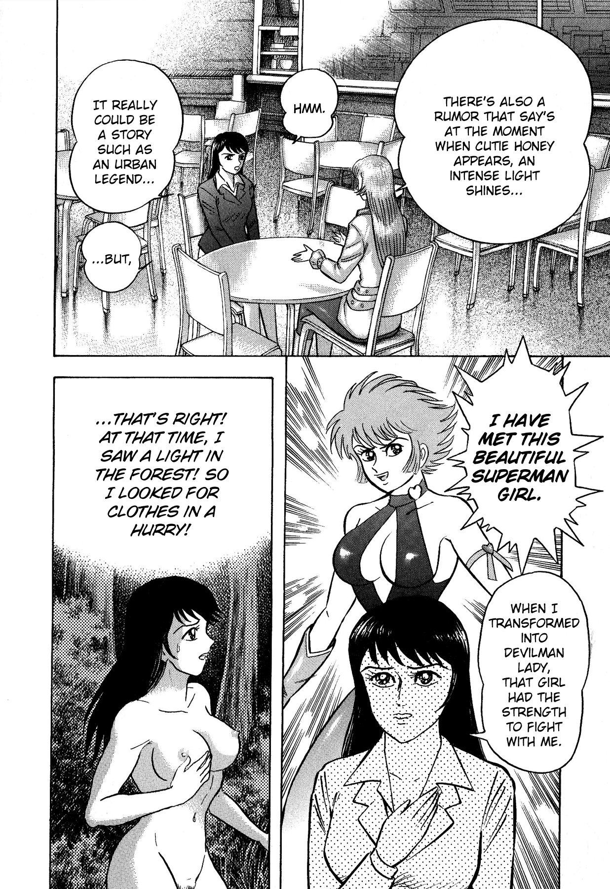 Cutie Honey vs. Devilman Lady Chapter 4 page 7 - Chapter 4