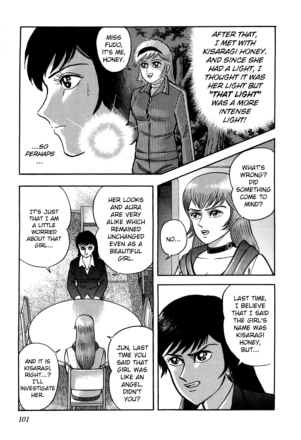 Cutie Honey vs. Devilman Lady Chapter 4 page 8 - Chapter 4