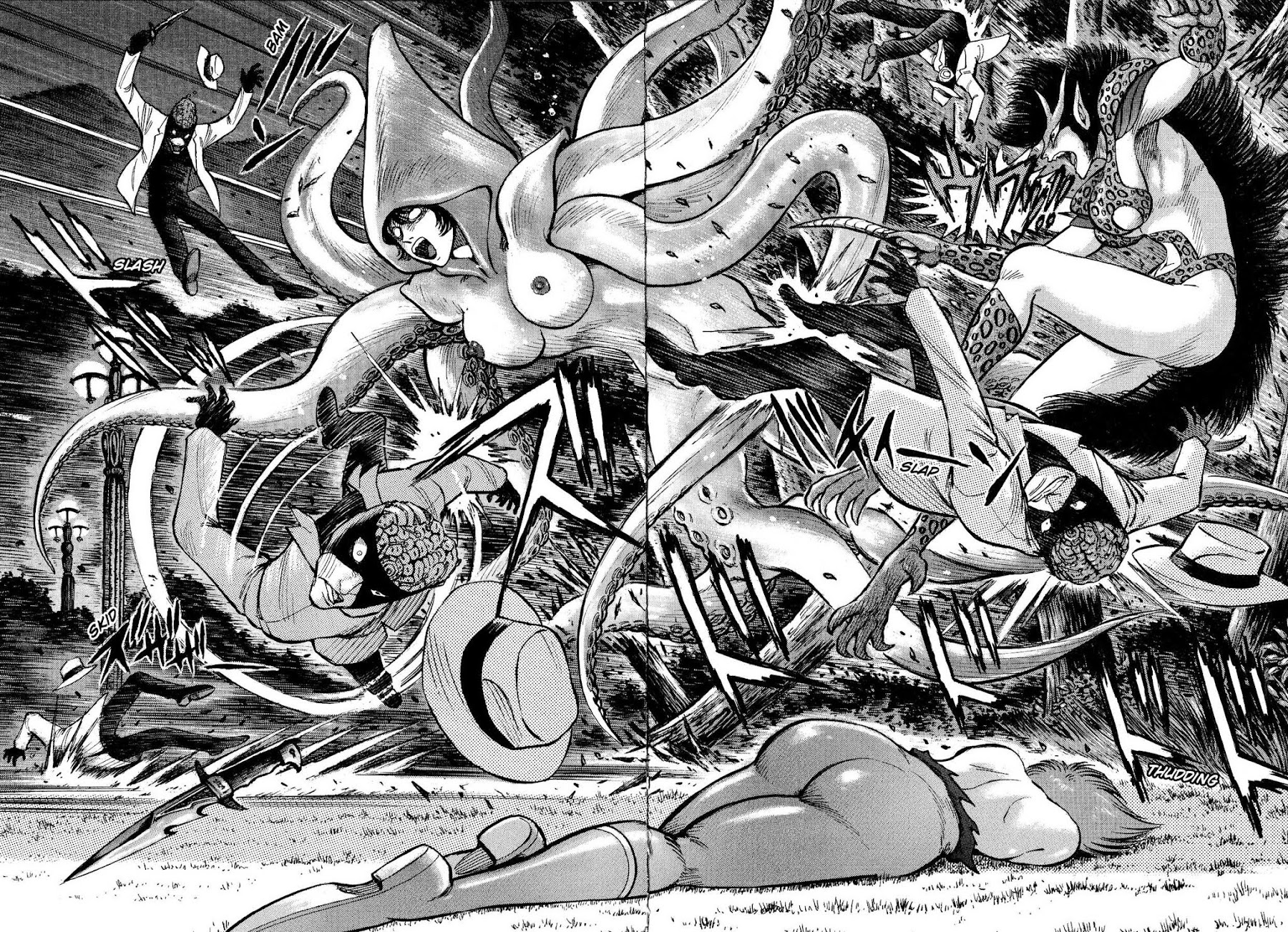 Cutie Honey vs. Devilman Lady Chapter 5 page 14 - Chapter 5: [End]