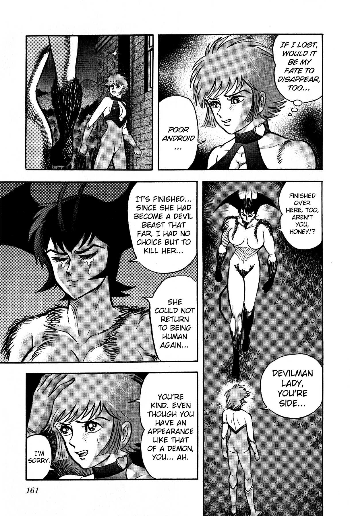 Cutie Honey vs. Devilman Lady Chapter 5 page 23 - Chapter 5: [End]
