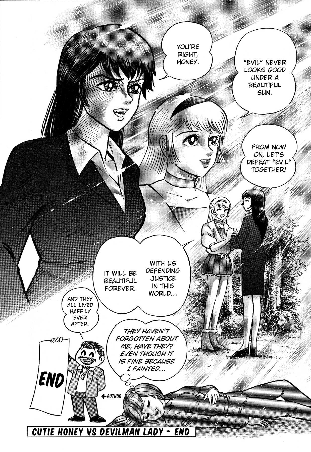 Cutie Honey vs. Devilman Lady Chapter 5 page 26 - Chapter 5: [End]