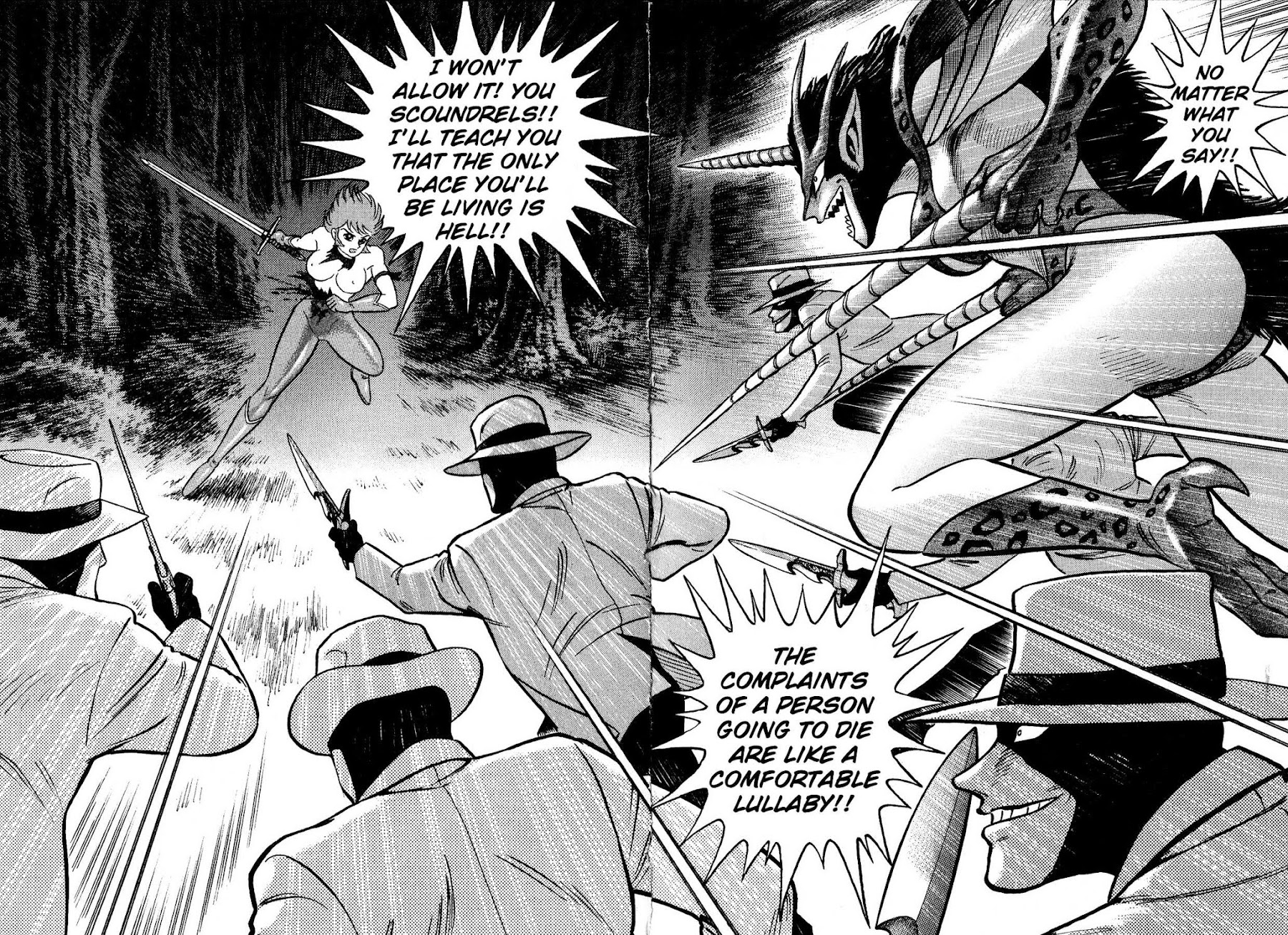 Cutie Honey vs. Devilman Lady Chapter 5 page 6 - Chapter 5: [End]