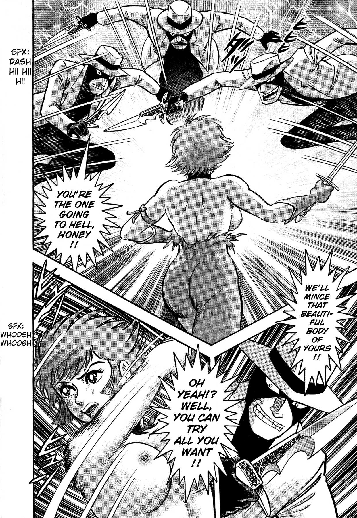 Cutie Honey vs. Devilman Lady Chapter 5 page 7 - Chapter 5: [End]