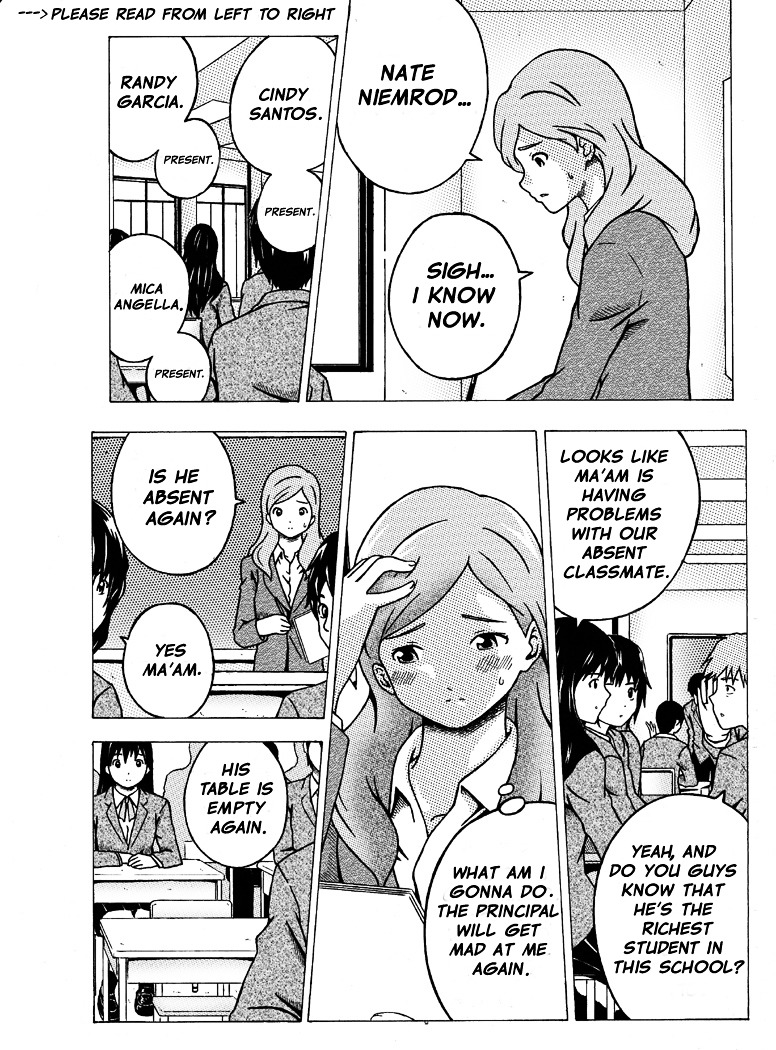 Cutting Glasses Chapter 1 page 3 - Chapter 1 : Out of Class