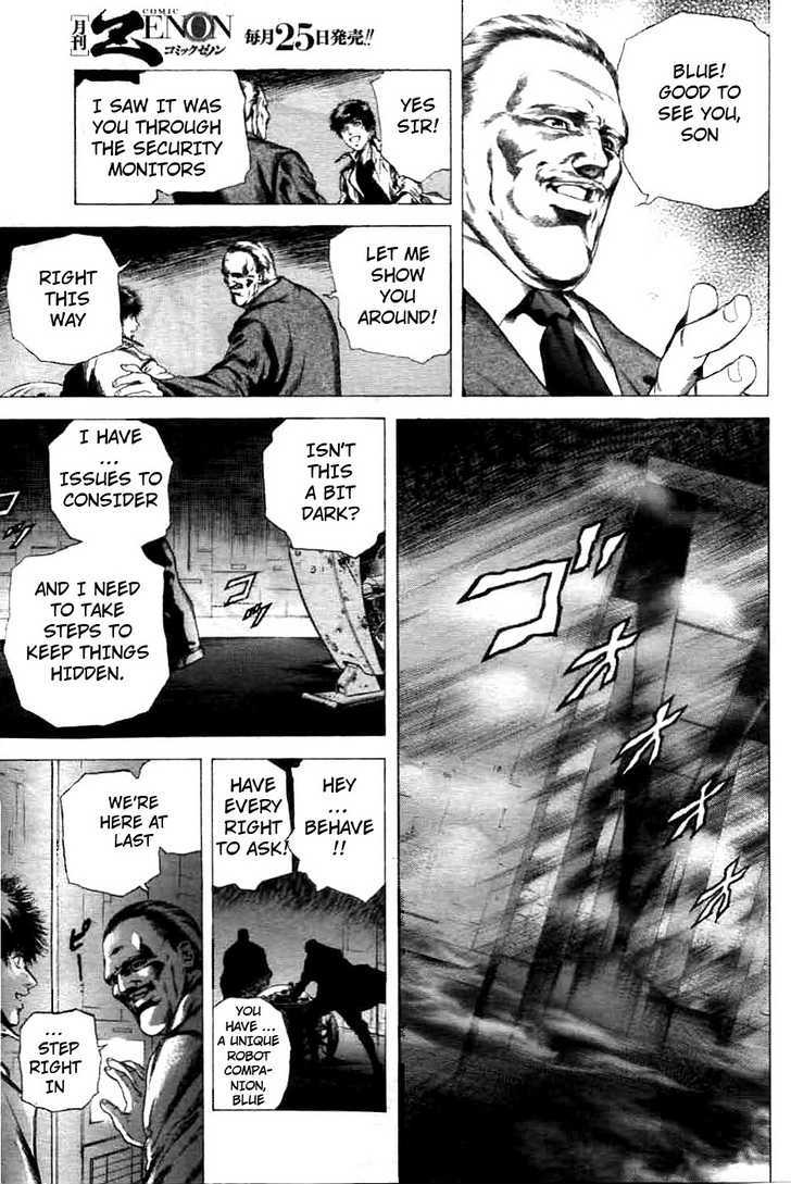 Cyber Blue: Ushinawareta Kodomotachi Chapter 1 page 32 - Chapter 1 : The Birth of Cyber Blue