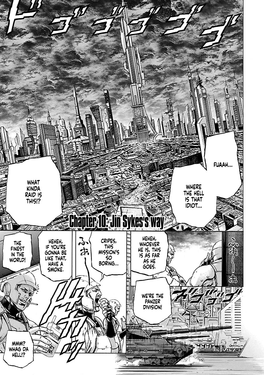 Cyber Blue: Ushinawareta Kodomotachi Chapter 10 page 3 - Chapter 10: Jin Sykes's Way
